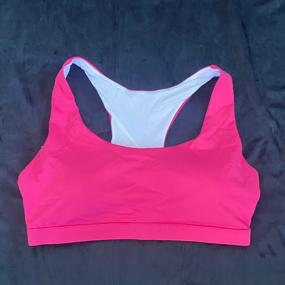 Vibrant Pink Sports Bra for Women